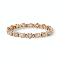 0,59 Karat Rose Gold Pırlanta Bileklik