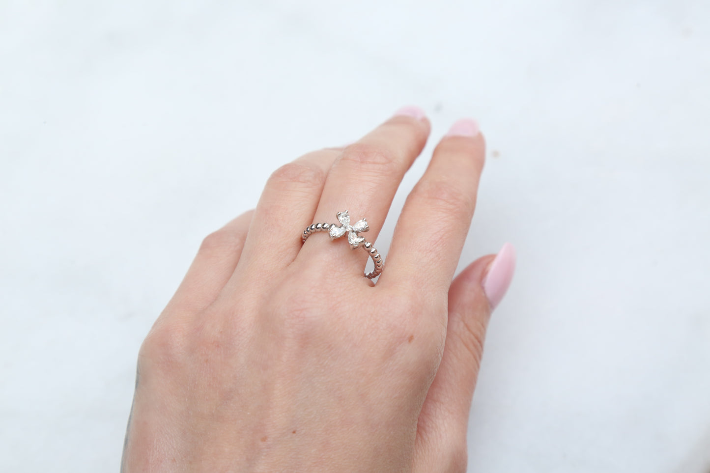 0.37 Karat Markiz Tasarım Yüzük