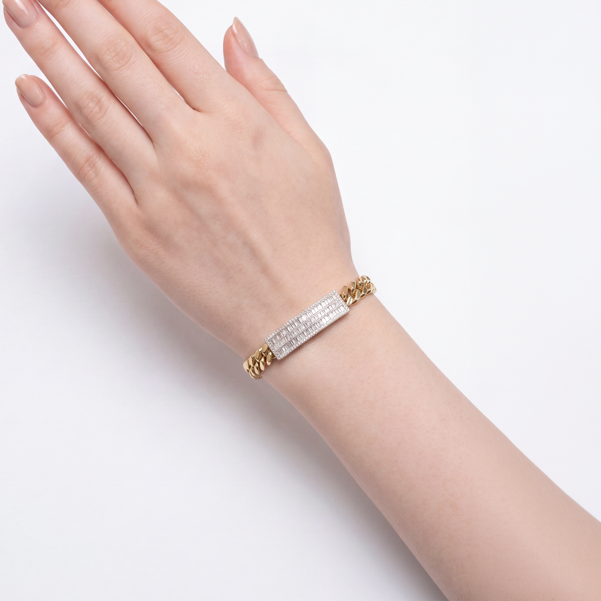 1,91 Karat Rose Gold Pırlanta Bileklik