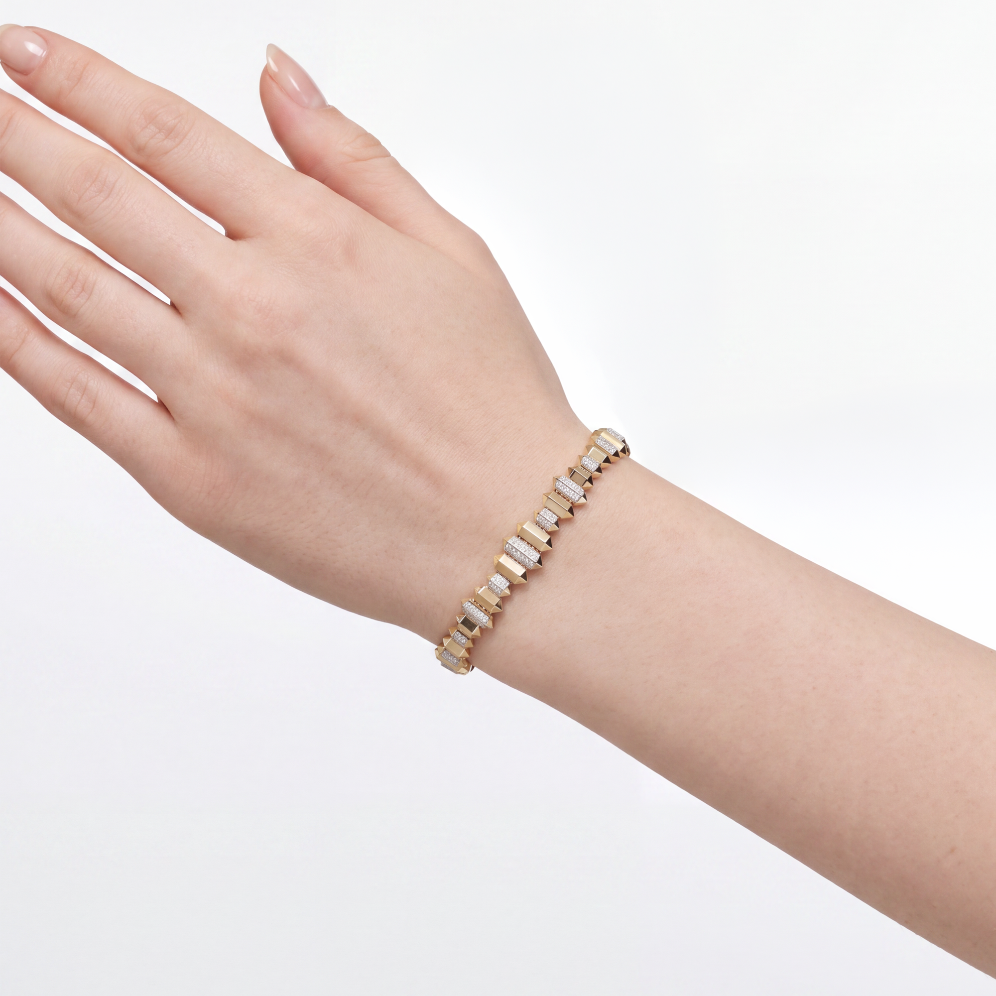 0,78 Karat Rose Gold Pırlanta Bileklik