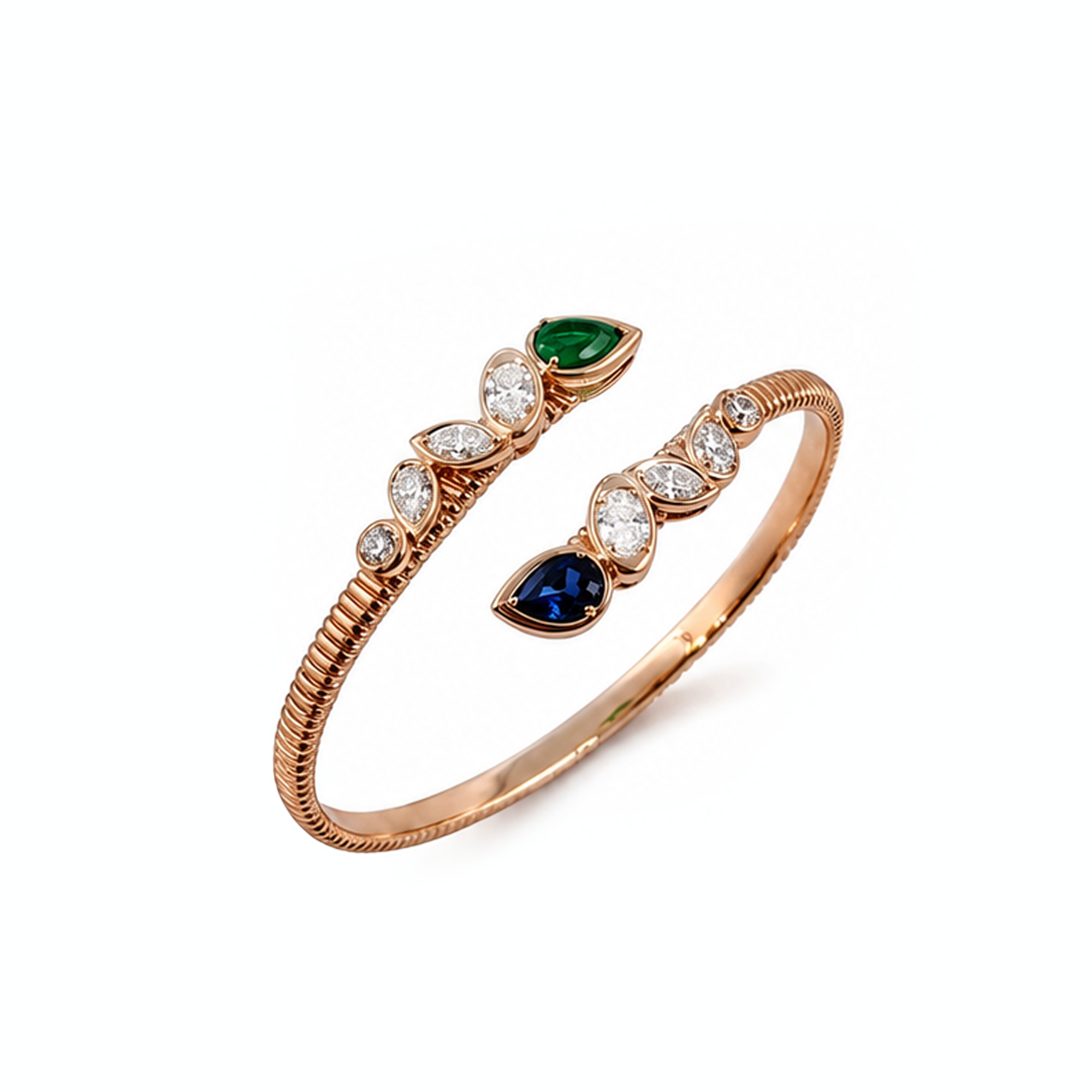3 Karat Rose Gold Pırlanta Bileklik