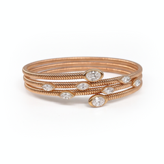 2,04 Karat Rose Gold Pırlanta Bileklik