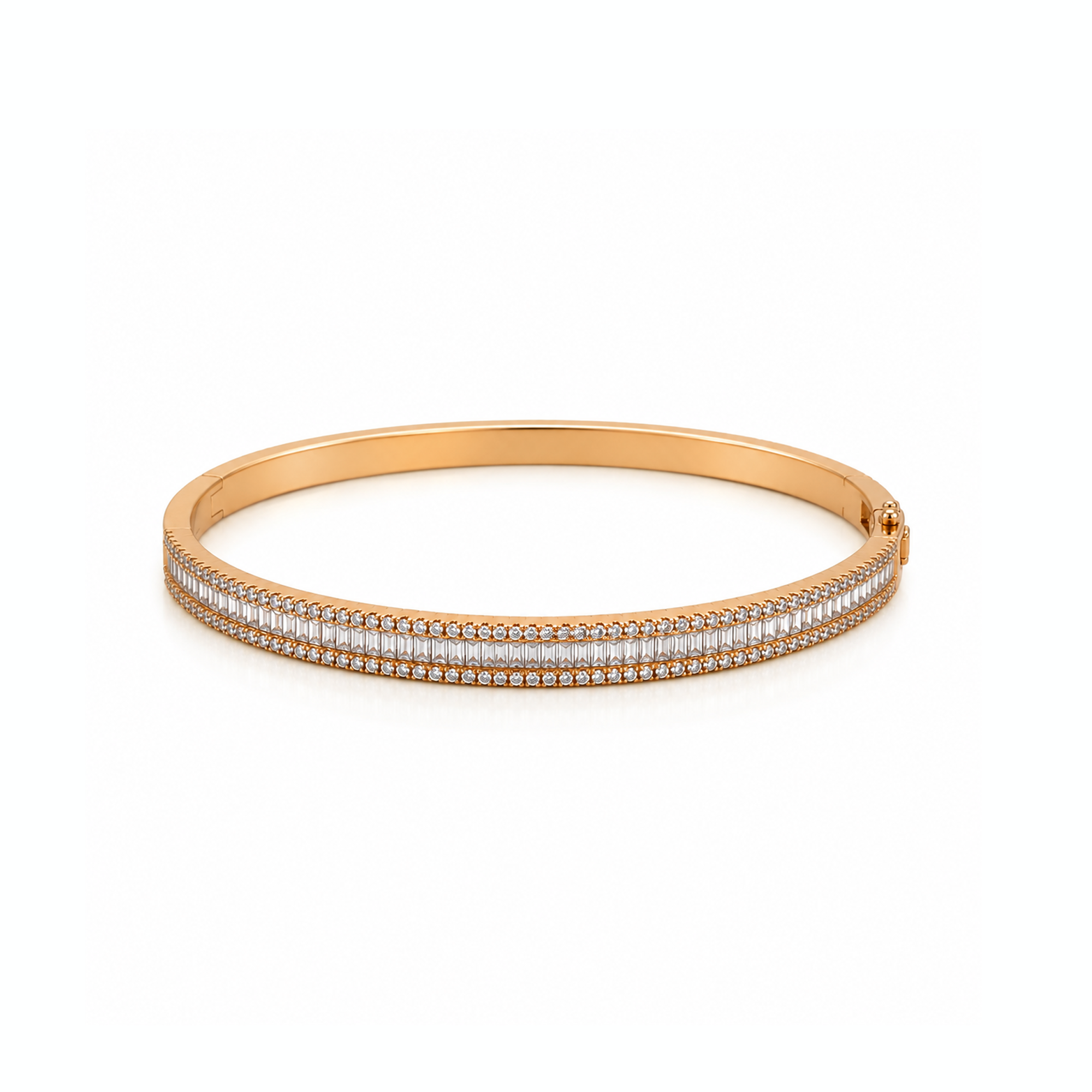 2,74 Karat Rose Gold Pırlanta Bileklik