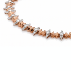 1,04 Karat Rose Gold Pırlanta Bileklik