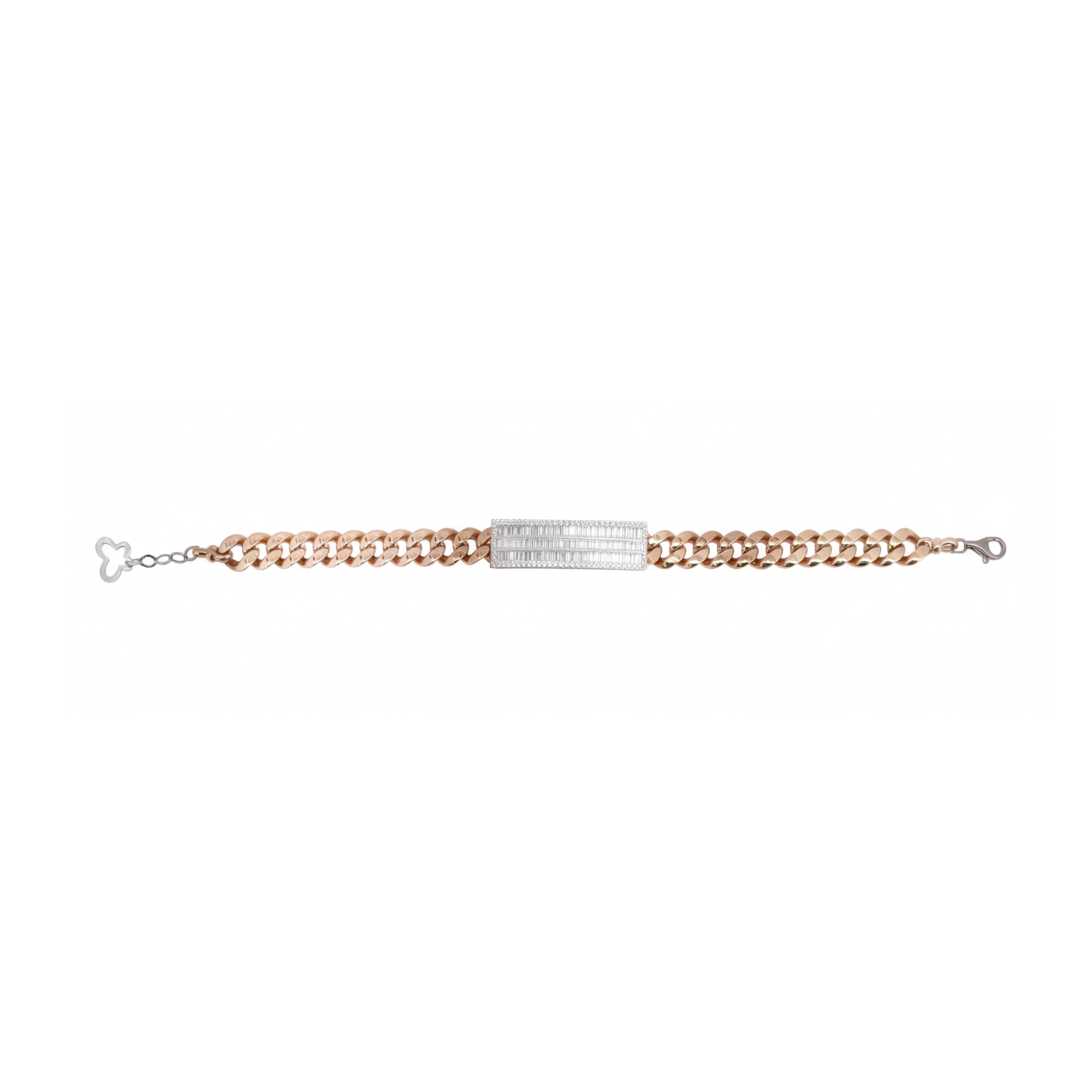 1,91 Karat Rose Gold Pırlanta Bileklik