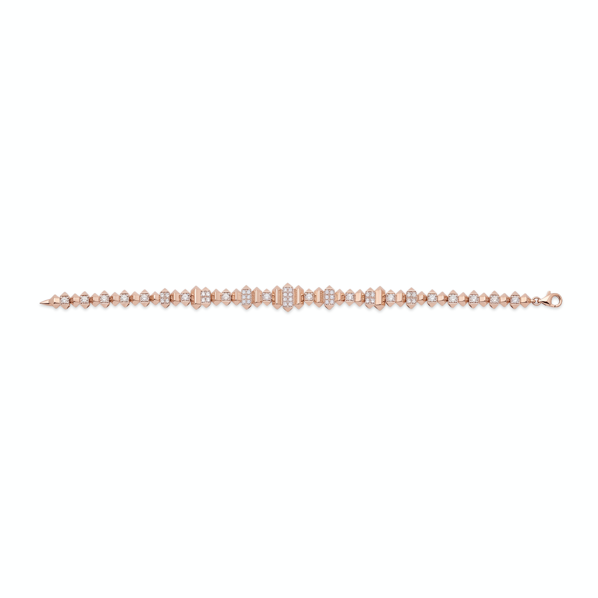 0,78 Karat Rose Gold Pırlanta Bileklik