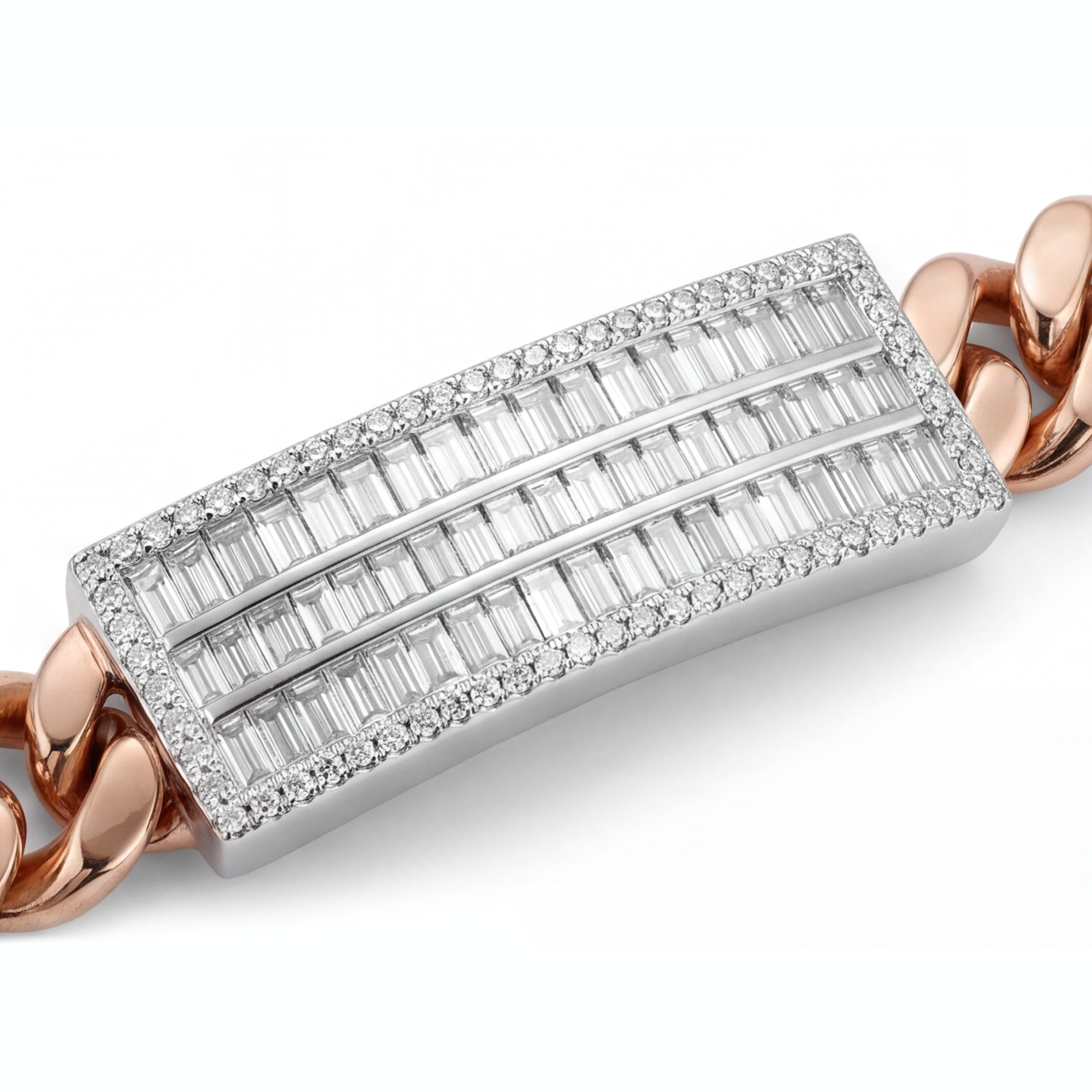 1,91 Karat Rose Gold Pırlanta Bileklik