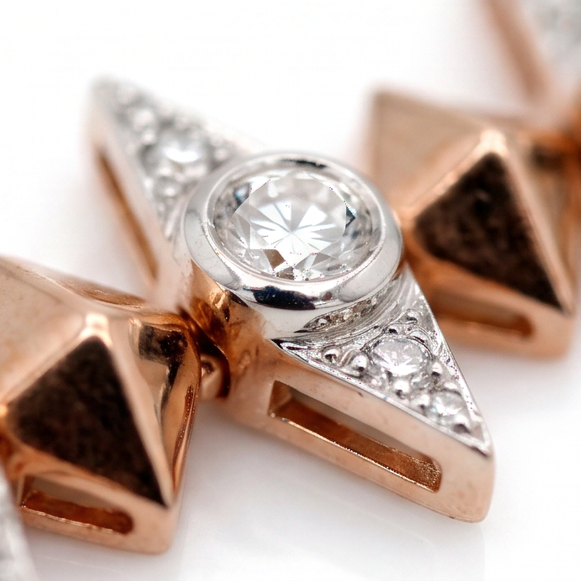1,04 Karat Rose Gold Pırlanta Bileklik