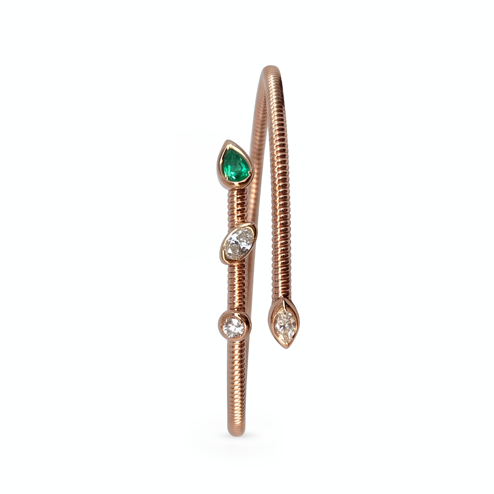 1,02 Karat Rose Gold Pırlanta Bileklik