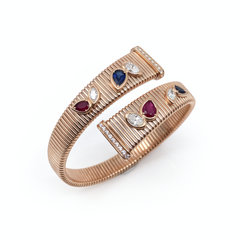 3,57 Karat Rose Gold Pırlanta Bileklik