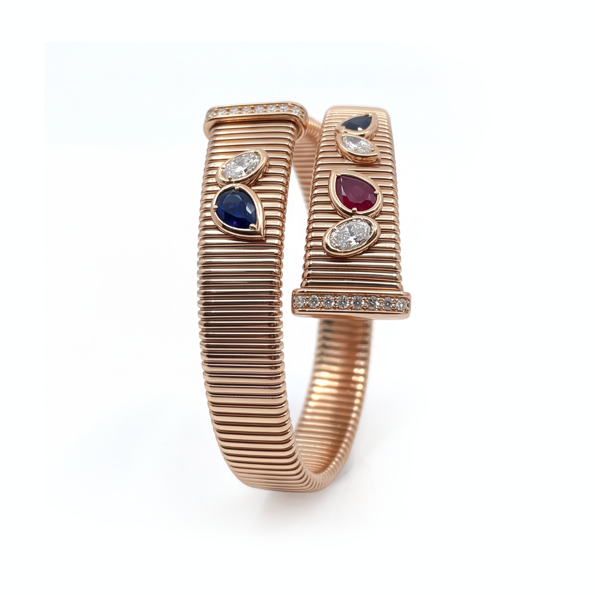 3,57 Karat Rose Gold Pırlanta Bileklik