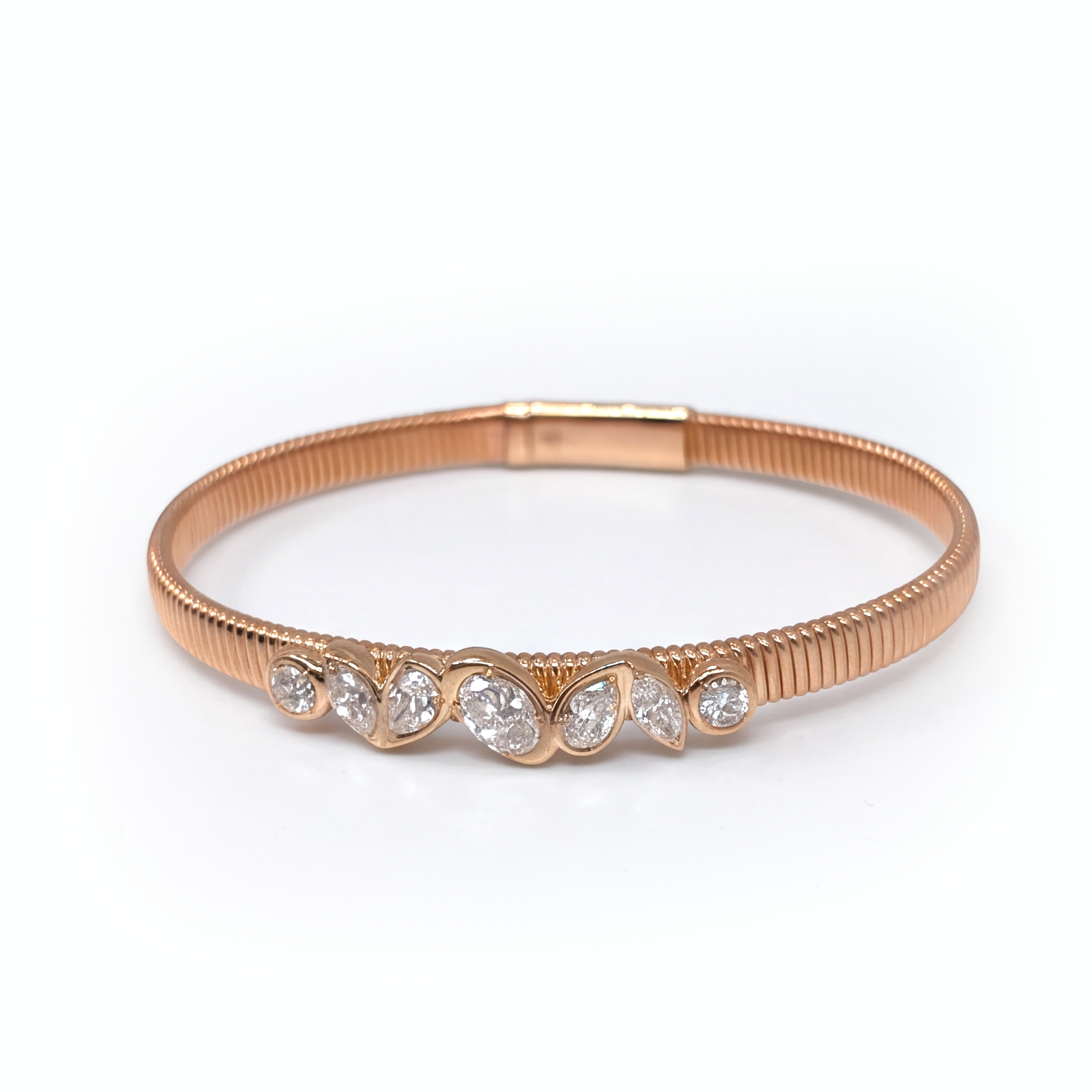 1,70 Karat Rose Gold Pırlanta Bileklik