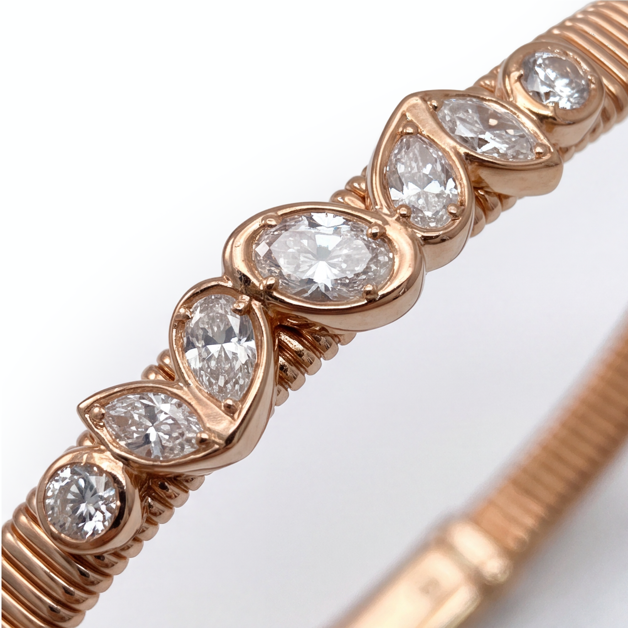 1,70 Karat Rose Gold Pırlanta Bileklik